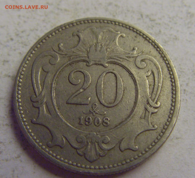 20 геллеров 1908 Австрия №5 20.05.2021 22:00 МСК - CIMG7916.JPG