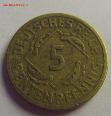 5 пфеннигов 1924 А Германия №5 20.05.2021 22:00 МСК - CIMG8056.JPG