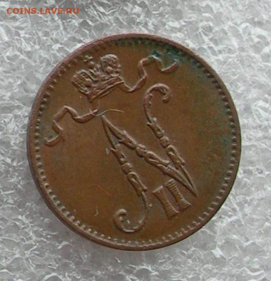Финляндия, 1 пенни 1916. - фин22