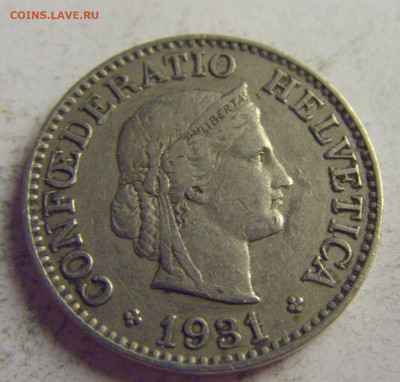 10 раппен 1931 Швейцария №3 21.05.2021 22:00 МСК - CIMG5881.JPG