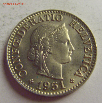 10 раппен 1951 Швейцария №3 21.05.2021 22:00 МСК - CIMG5913.JPG