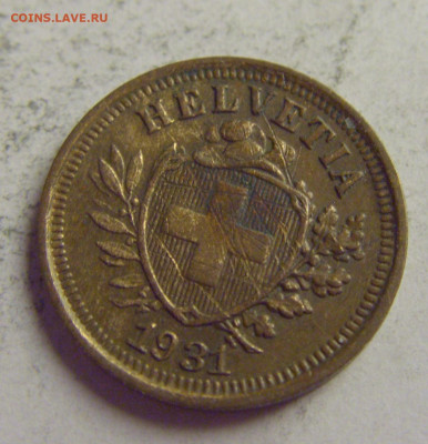 1 раппен 1931 Швейцария №3 21.05.2021 22:00 МСК - CIMG5977.JPG