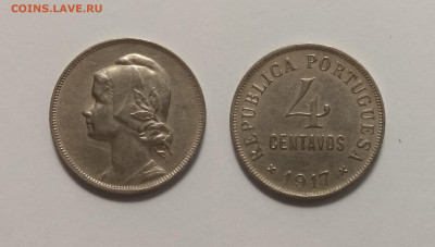 Португалия 4 сентаво 1917 года - 19.05 22:00 мск - IMG_20210306_091854