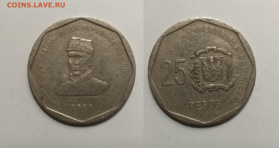 Доминикана 25 песо 2008 года - 21.05 22:00 мск - IMG_20210105_093634