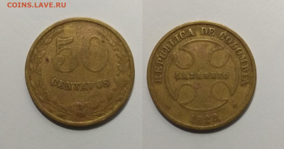 Колумбийский Лепрозорий 50 сентаво 1928г №2 - 21.05 22:00мск - IMG_20210327_090900