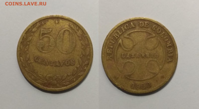 Колумбийский Лепрозорий 50 сентаво 1928г №3 - 21.05 22:00мск - IMG_20210327_091009