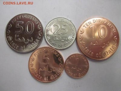 Катар набор из 5 монет  до 20.05.21 - IMG_1409.JPG