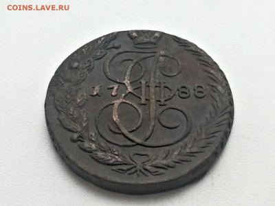 5 копеек 1788 года ЕМ до 24.05.2021г в 22.00 - 1