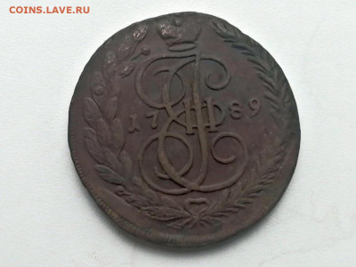 5 копеек 1789 года ЕМ до 24.05.2021г в 22.00 - 3