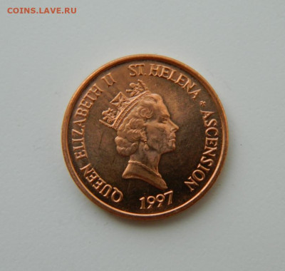 О. св. Елены и Вознесения 1 пенни 1997 г.(Фауна) до 24.05.21 - DSCN8890.JPG