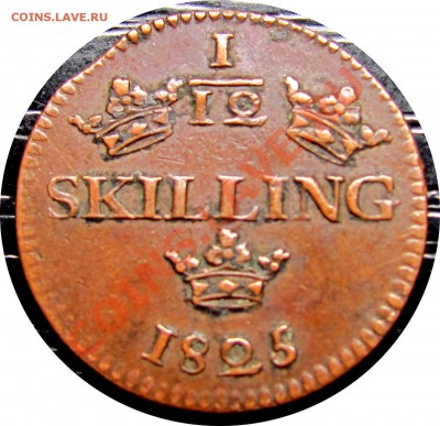 12 скиллинга 1825 Fine до 23.10 в 22°° - D64 1-121825_1