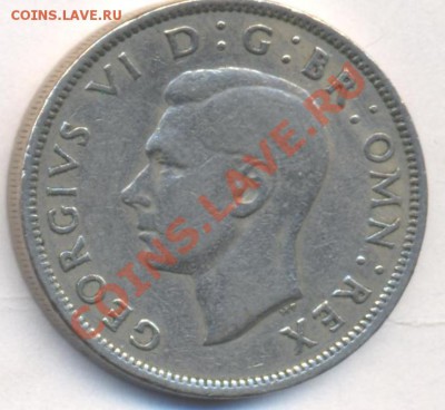 Великобритания 2 шиллинга 1948 г.До 19.10.11 г. 21-00 МСК. - 2 ш 48.1