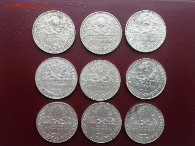 лот полтинников 1924-25гг 9 штук до 24.05.2021г в 22.00 (1) - 2