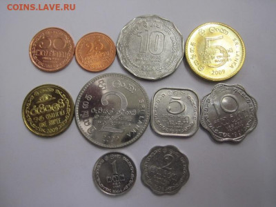 Шри Ланка набор из 10 монет  до 21.05.21 - IMG_1517.JPG