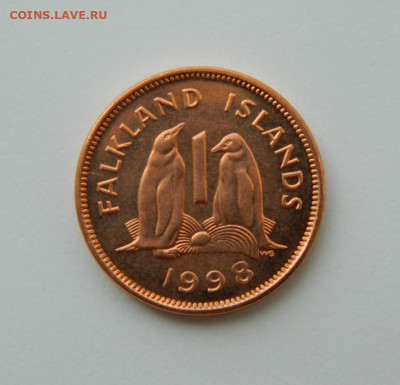 Фолклендские острова 1 пенни 1998 г. (Фауна) до 24.05.21 - DSCN8886.JPG
