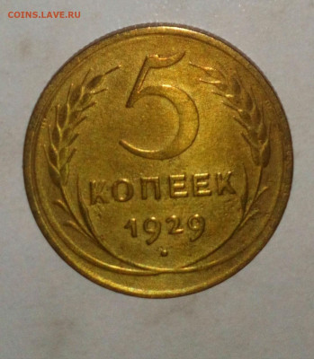 5 КОПЕЕК 1929г ДО 22.05.2021. В 22:00 - _20210518_112531.JPG