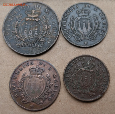 Сан-Марино медь 1864-1937 ФИКС до 21.05 - IMAG1622~2