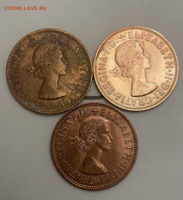 1 пенни 1967 года, 3 шт. До 25.05.21 (3) - DDD47EDB-5EF7-4B85-863B-264BE1327DAE