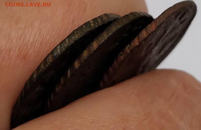 3 Полушки 1735-36г. Анна Иоанновна до 27. 05. 21г. 22:00 - 20210522_165452