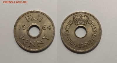Британские Фиджи 1 пенни 1964 года - 25.05 22:00 мск - IMG_20210523_120712