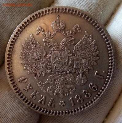 Рубль 1886 большая голова - IMG_20210523_113741