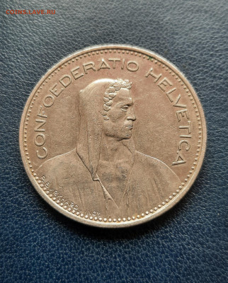 Швейцария 5 Франков.1984г.До 30.05.22:00.Блиц. - 20210524_100427