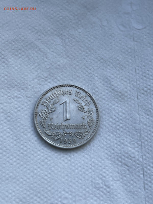 германия 1 марка 1939 F - image-24-05-21-02-37-6