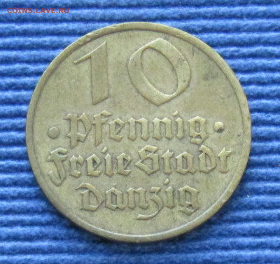 Данциг 10 пфеннигов 1932 до 28.05.2021 21.00 мск - Данциг 10пфеннигов32 а.JPG