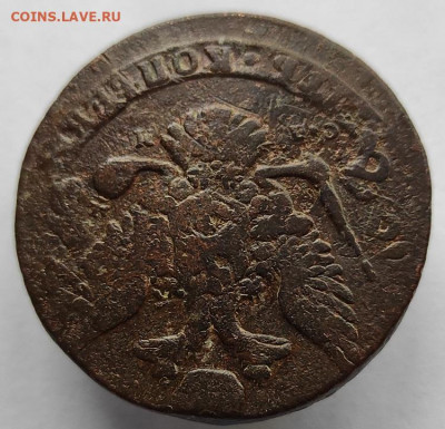 5 копеек 1763г сп.м перечекан - 5к1763.3