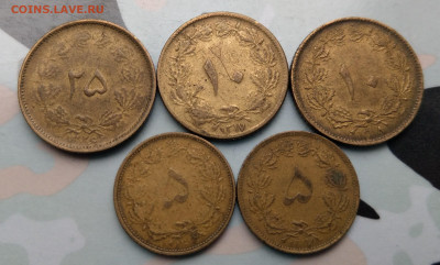 Иран 5-25 динар 1937-1950 (удешевление) ФИКС до 27.05 - IMAG1688~2