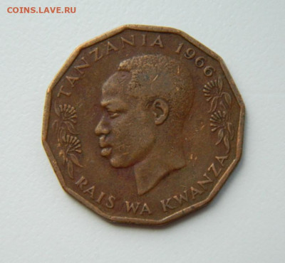 Танзания 5 центов 1966 г. (Фауна) до 01.06.21 - DSCN9303.JPG