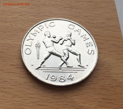 Крона Шайба Самоа 1 Тала 1984 Олимпийские Игры Лос-Анджелес - IMG_5953.JPG