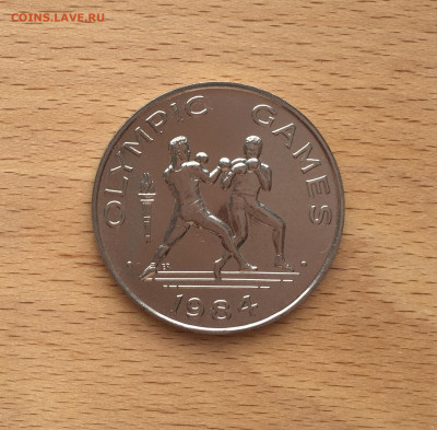 Крона Шайба Самоа 1 Тала 1984 Олимпийские Игры Лос-Анджелес - IMG_5949.JPG