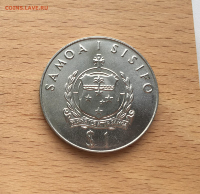 Крона Шайба Самоа 1 Тала 1984 Олимпийские Игры Лос-Анджелес - IMG_5957.JPG