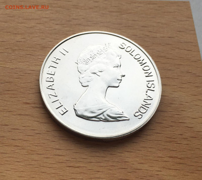 Крона Шайба Соломоновы Острова 1 доллар 1984 Атлетика - IMG_5861.JPG