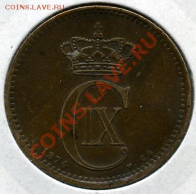 Re: ПРОДАЮ ИНОСТРАННЫЕ МОНЕТЫ В ХОРОШЕМ СОХРАНЕ - 5 эре 1874().JPEG