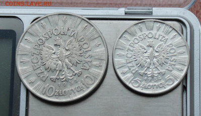 10 и 5 злотых Пилсудский .1934-1935 гол. - IMG_7167.JPG