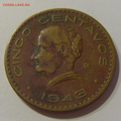 5 сентаво 1943 Мексика №1 04.06.2021 22:00 МСК - CIMG8900.JPG