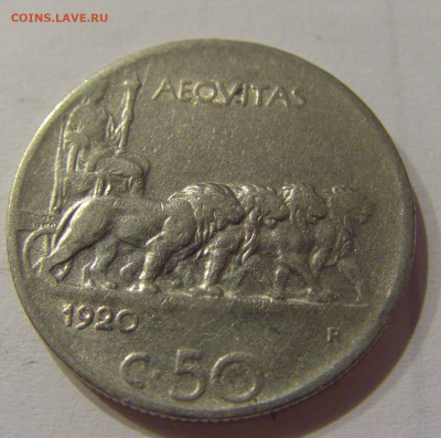 50 чентезимо 1920 рубчатый гурт Италия №1 05.06.2021 22:00 М - CIMG0333.JPG