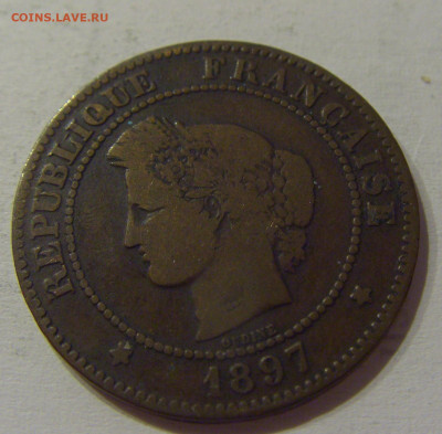 5 сантим 1897 Франция №1 05.06.21 22:00 М - CIMG0668.JPG