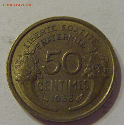 50 сантим 1938 Франция №1 05.06.21 22:00 М - CIMG0674.JPG
