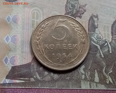 5 копеек 1954. До 5.6.21 в 22.00 - 20210601_110929