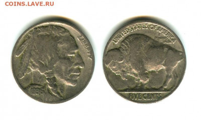 США 5 центов 1936 индеец до 22.00 мск 04.06.2021 - сша 5 центов 1936