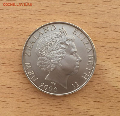 Крона Шайба Новая Зеландия 5$ долларов 2000 Баклан птица - krona_shajba_novaja_zelandija_5_dollarov_2000_baklan_unc_ptica_fauna_redkaja (1)