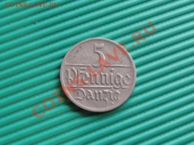 Германия.Данцинг 5 пфенингов. 1923 год - Изображение 029