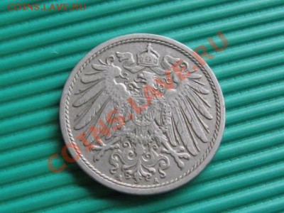 Германия. 10 пфенингов. 1908 год - Изображение 038