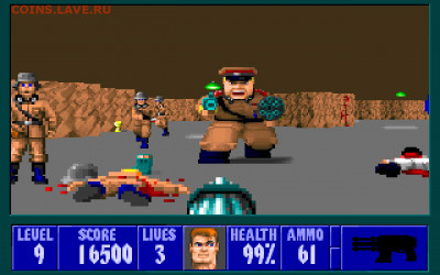 делает - прямо сейчас !!! - Wolf_3D_screenshot