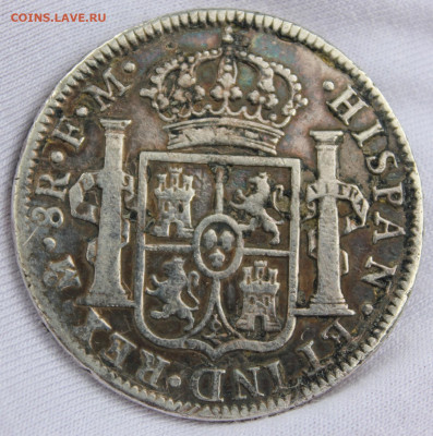 Испания 8 реалов 1795 года - IMG_7145.JPG
