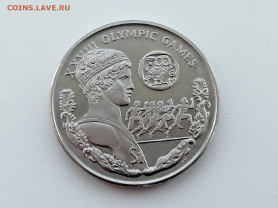 Брит.Виргин.острова 1$ ОИ Афины 2004г бегуны - 1