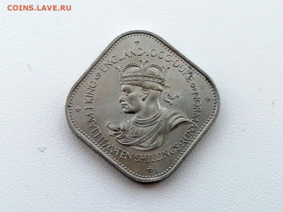 Гернси 10 шиллингов, 1966 900 лет Нормандскому завоеванию - 2
